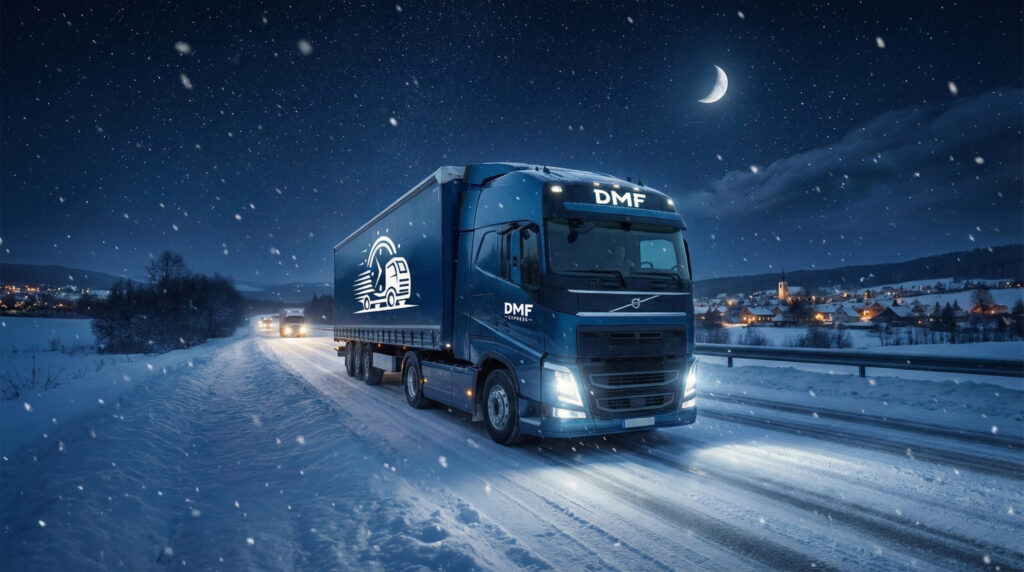 vianočná doprava a logistika